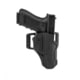 BlackHawk T-Series L2C Compact Holsters, Glock 19/Glock 23/Glock 17/Glock 22/Glock 34/Glock 35, Left Hand, Matte Black, Black, 410200BKL