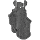BlackHawk T-Series L2C Compact Holsters, Glock 19/Glock 26/Glock 27, Right Hand, Matte Black, Black, 410701BKR