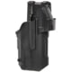 BlackHawk T-series L2D LB Black RDS Glock 17/19/22/23/31/32/45/47 w/TRL 1/2, Left Hand Box, Plain, 44NB00BKL
