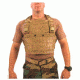 BlackHawk Tactical STRIKE Commando Recon Chest Harness, Coyote Tan, Standard Fit 37CL01CT