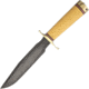 Blackjack Classic Model 7 Damascus Fixed Blade Knife, 6.75in, Damascus Steel, Standard Edge, Antique Ivory, Micarta Handle BCB7DMAI