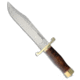Blackjack Knives BlackJack Classic Model 129 Bowie Fixed Blade Knife Turkish Walnut 9.25" Satin, Wood, A2, adult, BHQ-76091