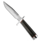 Blackjack Knives BlackJack Classic Model 5 Fixed Blade Knife Black Micarta 5.5" Plain, Black, A2, adult, BHQ-17439