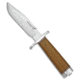 Blackjack Knives BlackJack Classic Model 5 Fixed Blade Knife Natural Micarta 5.5" A-2, Brown, A2, adult, BHQ-39375