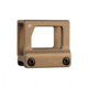 Blackout Defense OneX Aimpoint Micro Riser Mount 1.93in, Burnt Bronze, RISER-ONEX-AIMPOINT-1.93-BB