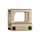 Blackout Defense OneX Aimpoint Micro Riser Mount 1.93in, Clear Anocoat, Gold, RSRONEXAIMPNT1.93CLR
