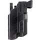 BlackPoint Tactical Enhanced Duty Holster-Light Compatible, Outer Waistband Duty Holster, Fits GLOCK 17 with Light, Right Hand, Kydex Construction, Black, Includes 3-Shims and Drop Offset Mount, 183952