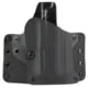 BlackPoint Tactical Leather Wing Leather/Kydex OWB Belt Holster, Fits Sig P365 X-Macro, Right Hand, Black, 151955