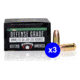Blackwater Ammunition Defense Grade 9mm 9mm 115 Grain Jacketed Hollow Point Brass Cased Centerfire Pistol Ammo