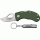 Blade Tech Mouse Lite Green Folding Knife, 1.875in, Stainless Blade w/ Thumb Slot, Green Fiberglass Reinforced Nylon Handle BT04PEGR