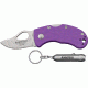 Blade Tech Mouse Lite Purple Folding Knife, 1.875in, Stainless Blade w/ Thumb Slot, Purple Fiberglass Reinforced Nylon Handle BT04PEPU