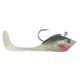 Blaze Fishing Gear Rigged Shad Shad, 5, 2in, Pearl/Black, RSB2-PBB