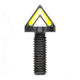 Blitzkrieg Components AR-15 Chevron Front Sight Post w/ No Tool, Green, ARCFS08LG