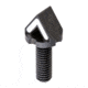 Blitzkrieg Components AR-15 Chevron Front Sight Post w/ No Tool, White, ARCFS08W