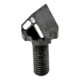 Blitzkrieg Components AR-15 Chevron Front Sight Post w/Tritium Dot And No Tool, White, ARCFS08WTD