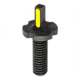 Blitzkrieg Components AR-15 Flat Front Sight Post, Tritium Dot, No Tool, Luminescent Green, ARFFS08LG