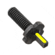 Blitzkrieg Components AR-15 Flat Front Sight Post, Tritium Dot, No Tool, Luminescent Green, ARFFS08LG
