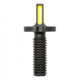 Blitzkrieg Components AR-15 Flat Front Sight Post, Tritium Dot, No Tool, Luminescent Green, ARFFS08LG