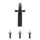 Blitzkrieg Components AR Spike Front Sight Post, Black, Green, Orange, White