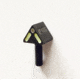 EDEMO Blitzkrieg Components Benelli/Beretta Chevron Front Sight Post, Green, BNCVLGTD2, EDEMO1