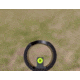 Blitzkrieg Components Benelli/Beretta Flat Circle Dot Sight Post, Tritium Dot w/ Hood, Green, BNFCDGTD3H