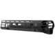 BLK LBL Q Fix Handguard w/ Integral Bipod, Grey, 14 in, BL-Q FIX-B-14-GRY
