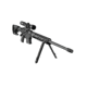 BLK LBL Ruger Precision Rifle Handguard with Integrated Bipod, 14in, Black, BL-RPR-B-14-BLK