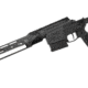 BLK LBL Sig Cross Bipod 14in Rifle Handguard, Black, 14, BL-SIGX-B-14-BLK