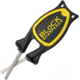 Block Sharpener The Block Knife Sharpener Y/B, 5.5 overall, Black and yellow polypropylene and thermal plastic, BLACK / YELLOW