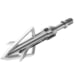 BloodSport Gravedigger Cut-On-Contact, 125Gr, 3 Pack, Stainless Steel, BLS-10776
