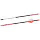 BloodSport Prosecutor Arrows 300 2 in. Vane 6 pk., Black, Black, BLS-BLDS430