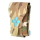 Blue Force Gear Nano ES V2, Micro Trauma Kit NOW!, Medical Pouch, Empty, Multicam, Helium Whisper Attachment, HW-TKN-NANO-02-EMPTY-MC