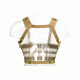 Blue Force Gear Rackminus 12 Column Chest Rig, Coyote Brown MM-CHESTRIG-1-CB