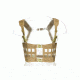 Blue Force Gear Splitminus 12 Column Split Front Chest Rig, Coyote Brown MM-CHESTRIG-2-CB