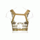 Blue Force Gear Splitminus 12 Column Split Front Chest Rig, Coyote Brown MM-CHESTRIG-2-CB