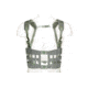 Blue Force Gear Splitminus 12 Column Split Front Chest Rig, Wolf Gray MM-CHESTRIG-2-WF