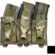 Blue Force Gear Ten-Speed Triple M4 Mag Pouch with Flap, Black, HW-TSP-M4-3-FLAP-BK