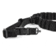 Blue Force Gear UDC Padded Bungee One Point Sling With Push Button Adapter, Black, UDC-200-BG-PB-BK