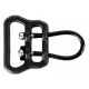 Blue Force Gear Universal Wire Loop, With U Loop, For 1in Slings And Smaller, Black, for 1in slings and smaller UWL-UL1-100-BK