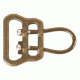 Blue Force Gear Universal Wire Loop, With U Loop, For 1.25in Slings And Larger, Tan, for 1.25in slings and smaller UWL-UL1-125-TN