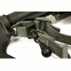 Blue Force Gear Vickers 2-To-1 Sling, Red Swivel Version, Nylon Adjuster And Hardware, OD Green VCAS-2TO1-RED-125-AA-OD