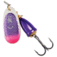 Blue Fox Classic Vibrax 02, Sinking, 2-11/25in, 3/16oz Purple Scale/ Pink Tip UV, 60-20-317IC