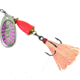 Blue Fox Classic Vibrax Glow Spinner 1/4oz Glow Pn/Org, 64-30-465