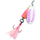 Blue Fox Classic Vibrax Glow Spinner 3/16oz Glow Spinner Pink/Orange, 64-20-465