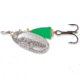 Blue Fox Classic Vibrax Spinner, 3/16 oz Silver/Fluorescent Green Painted, 60-20-114IC