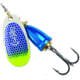 Blue Fox Classic Vibrax Spinner, 5/8 oz, Blue Scale/Pink Tip UV, 60-60-318ICIC