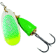 Blue Fox Classic Vibrax Spinner, 5/8 oz, Green Scale/Chartreuse Tip UV, 60-60-315ICIC