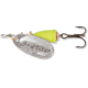 Blue Fox Classic Vibrax Spinner, 5/8 oz, Silver/Fluorescent Yellow Painted, 60-60-112