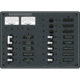 Blue Sea Systems 8076 AC Main +11 Positions Toggle Circuit Breaker Panel - White Switches 14574