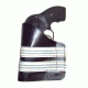 Blue Stone Safety, Leather Pocket Holster, Black w/White, P301-000-0